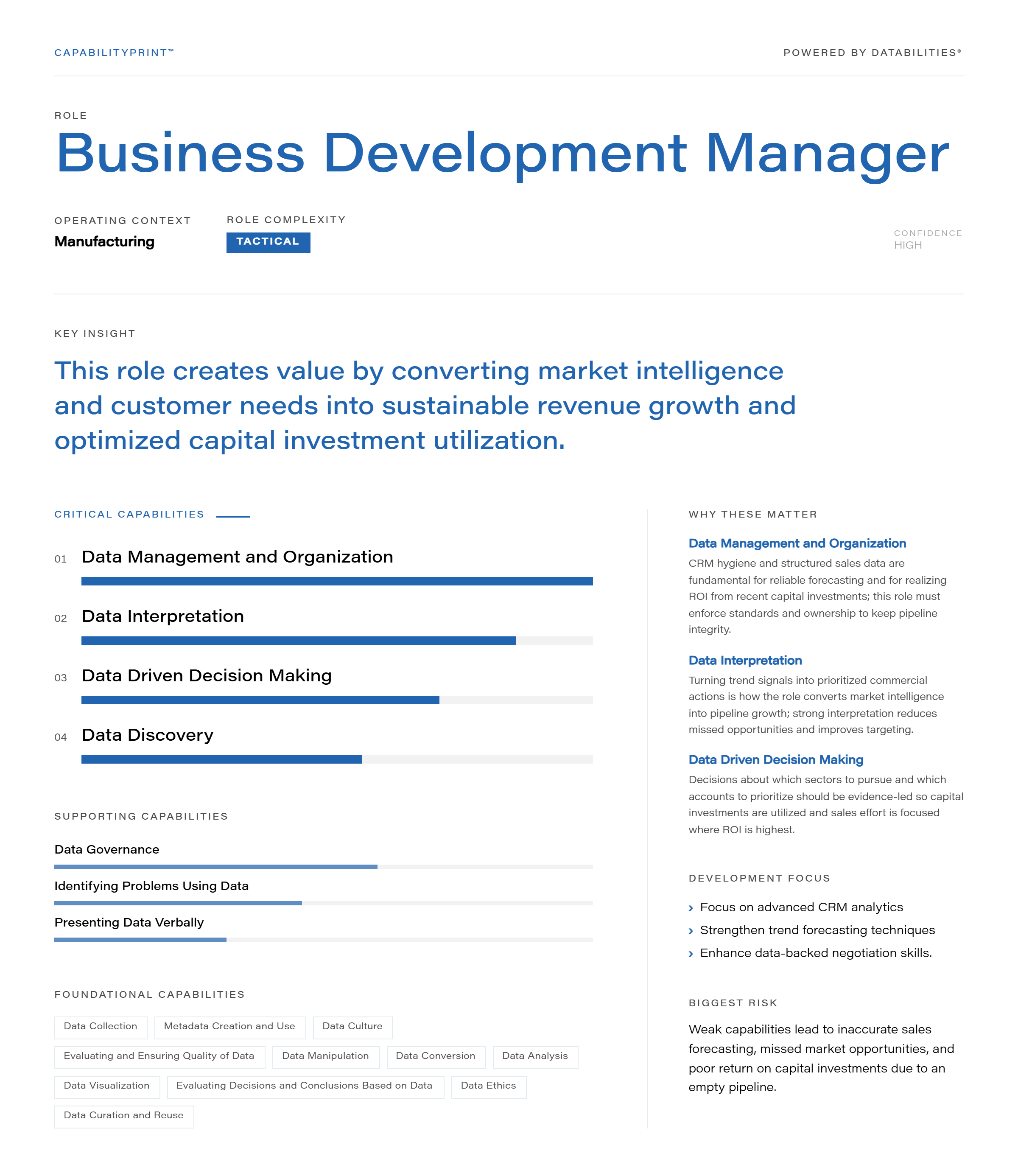 Business Development Manager