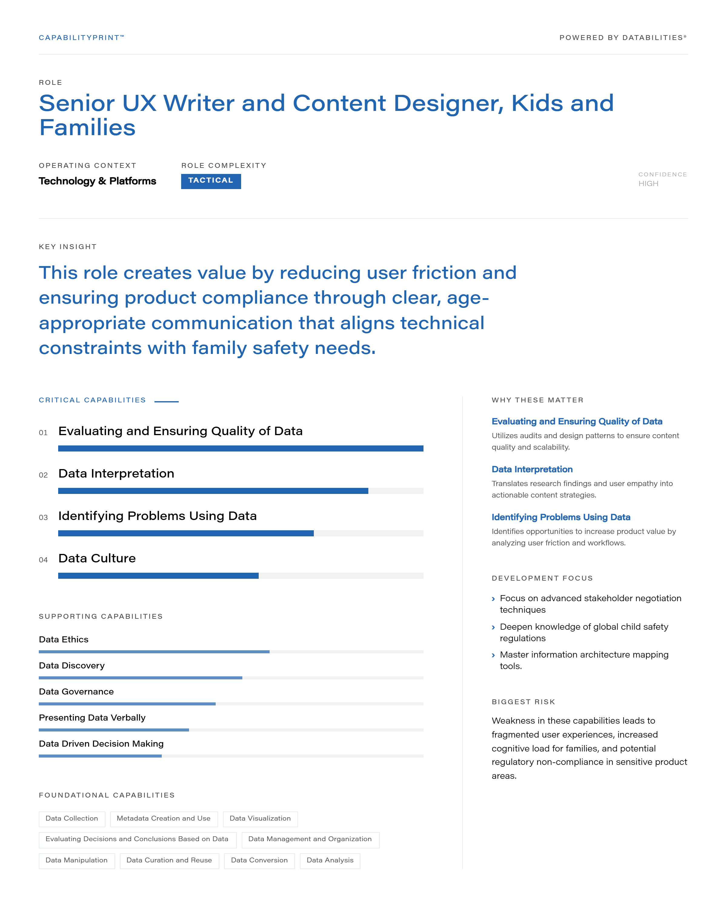 Senior UX Writer and Content Designer, Kids and Families